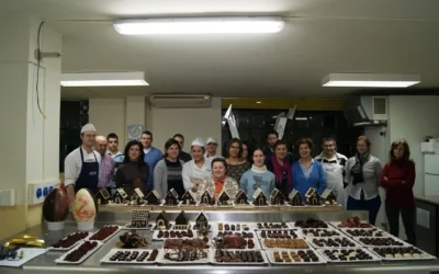 Llega a su fin el curso de «Elaboraciones de chocolate 2014»