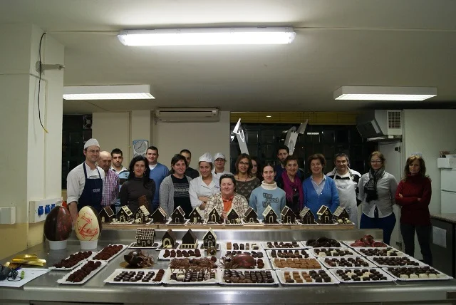 Llega a su fin el curso de «Elaboraciones de chocolate 2014»