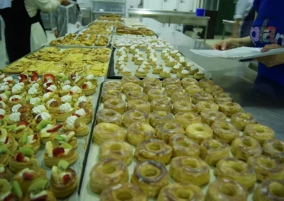 curso de elaboraciones con hojaldre del CETECE 2014