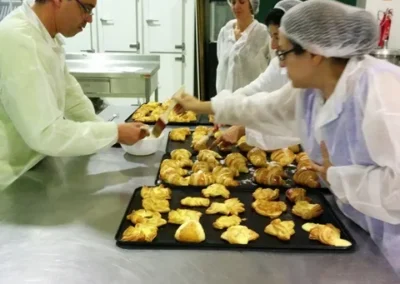 curso de bollería hojaldrada de mayo de 2014