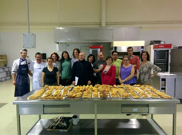 Finaliza el curso de bollería hojaldrada de mayo de 2014