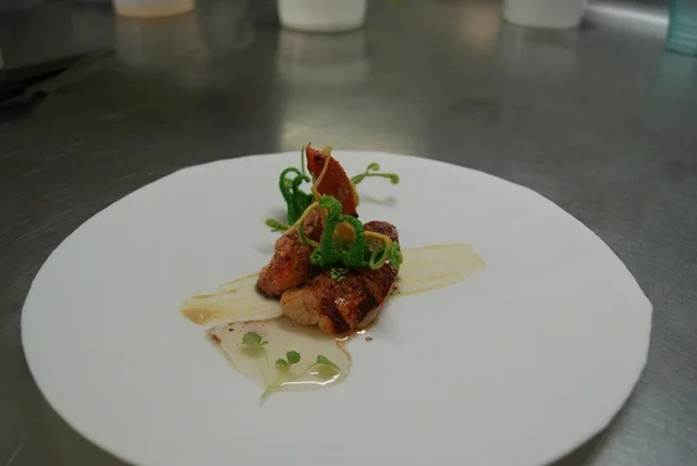 Curso de cocina de Xabier Gutiérrez y Mikel Sorazu en el CETECE