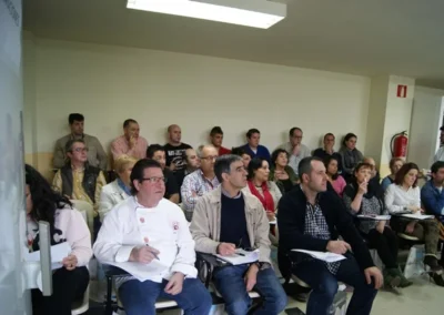 Curso de cocina de Xabier Gutiérrez y Mikel Sorazu en el CETECE