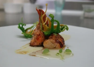 Curso de cocina de Xabier Gutiérrez y Mikel Sorazu en el CETECE