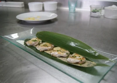 Curso de cocina de Xabier Gutiérrez y Mikel Sorazu en el CETECE