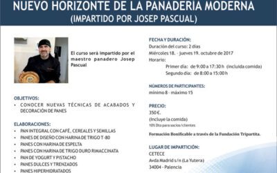 Comienza el curso «Nuevo horizonte de la panadería moderna Impartido por Josep Pascual