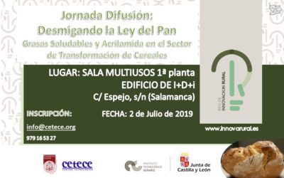 Jornada Difusión:  Desmigando la Ley del Pan en Salamanca el 02 de julio