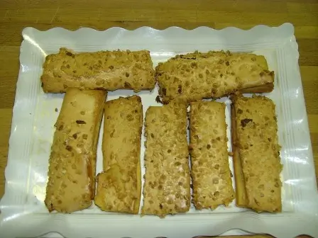 Almendrados de hojaldre