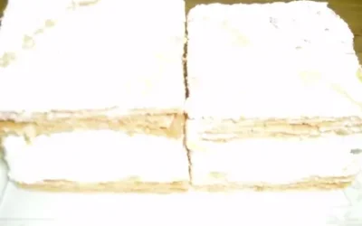 Milhojas de merengue