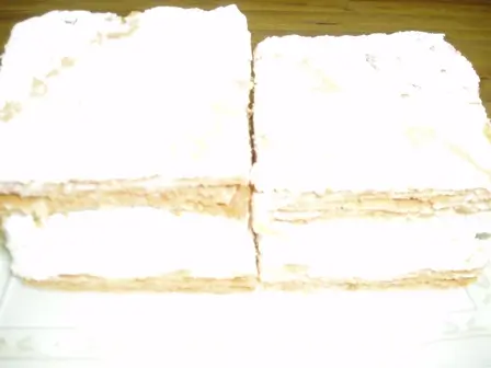 Milhojas de merengue Milhojas de merengue