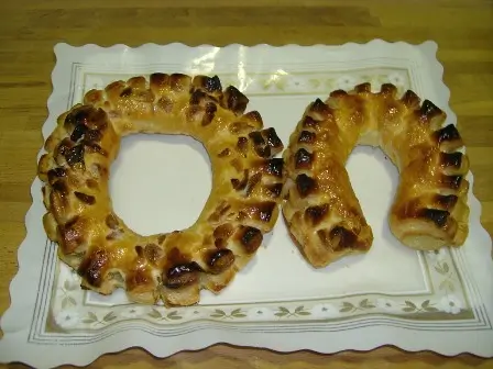 Herradura de hojaldre