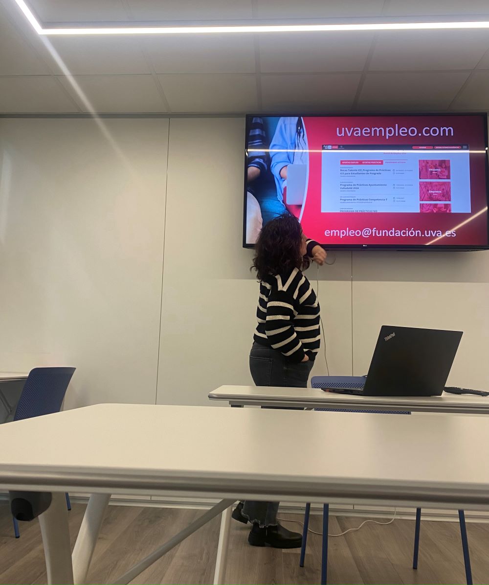 FungeUVa visita CETECE para realizar una jornada de orientación laboral