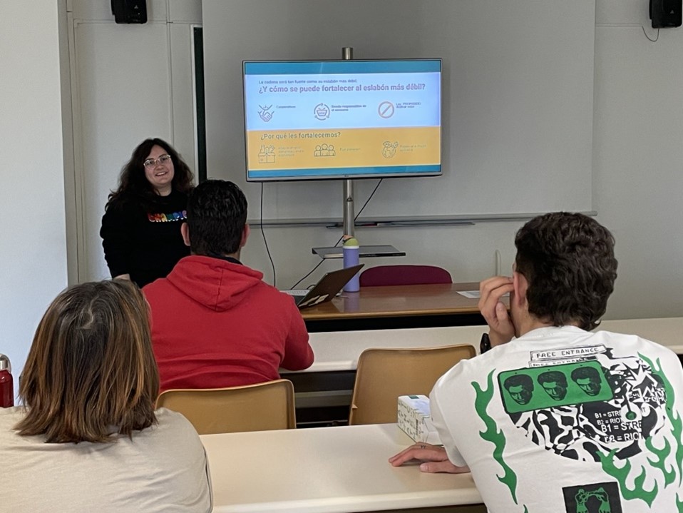 Taller cadena de valor joven