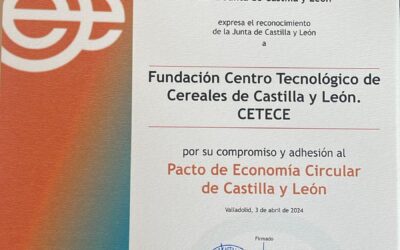 CETECE es reconocido por su compromiso y adhesión al pacto de economía circular de Castilla y León