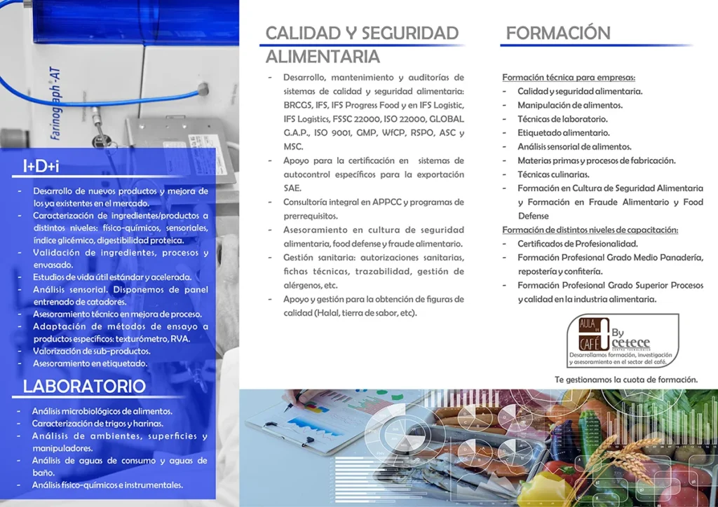 servicios del CETECE