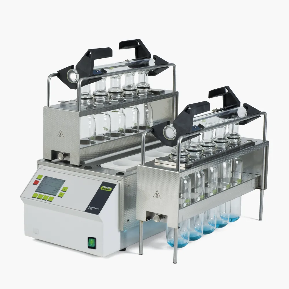 Digestor kjeldahl y Destilador