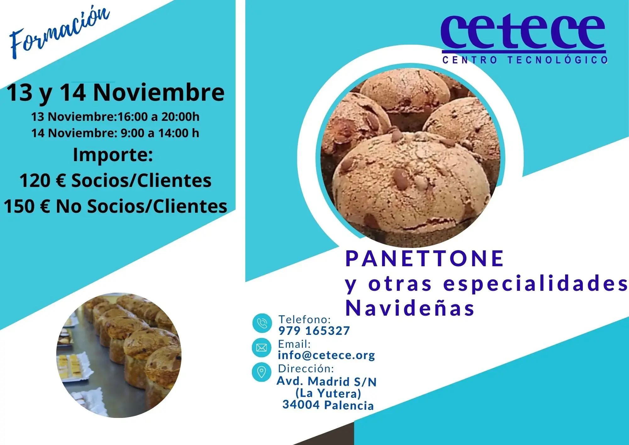 Curso de Panettone y otras especialidades navideñas