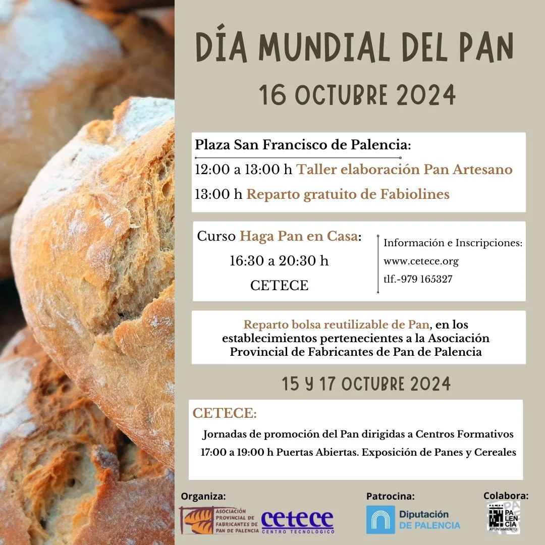 Día Mundial del Pan. 16 Octubre