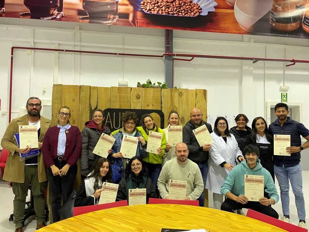 Finalizamos el curso de baristas