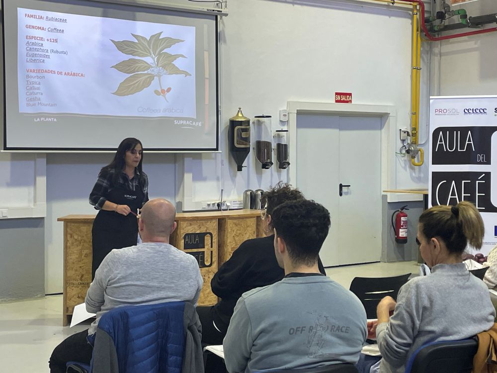 Iniciamos el Curso de baristas en el Aula del Café, subvencionado por el Ayuntamiento de Palencia