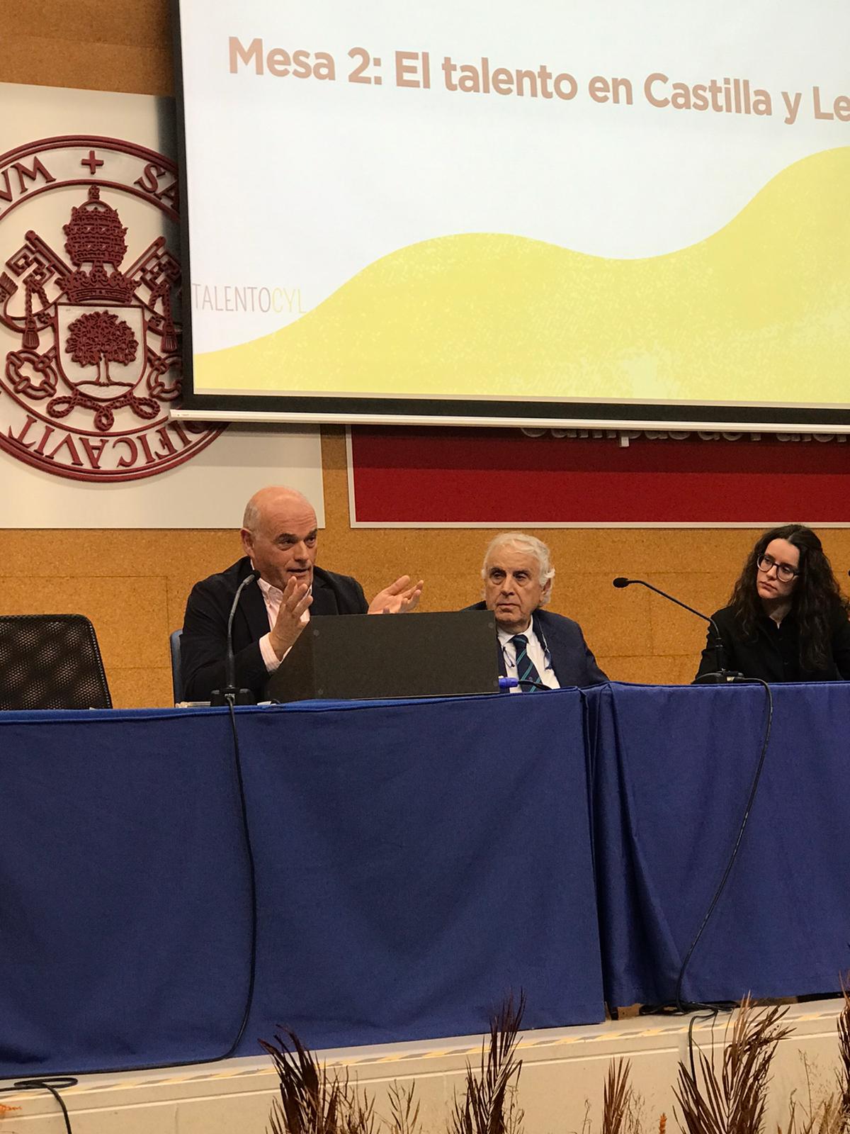 Mesa redonda en la presentación de la Estrategia de talento 2031 por parte de la Junta de Castilla y León