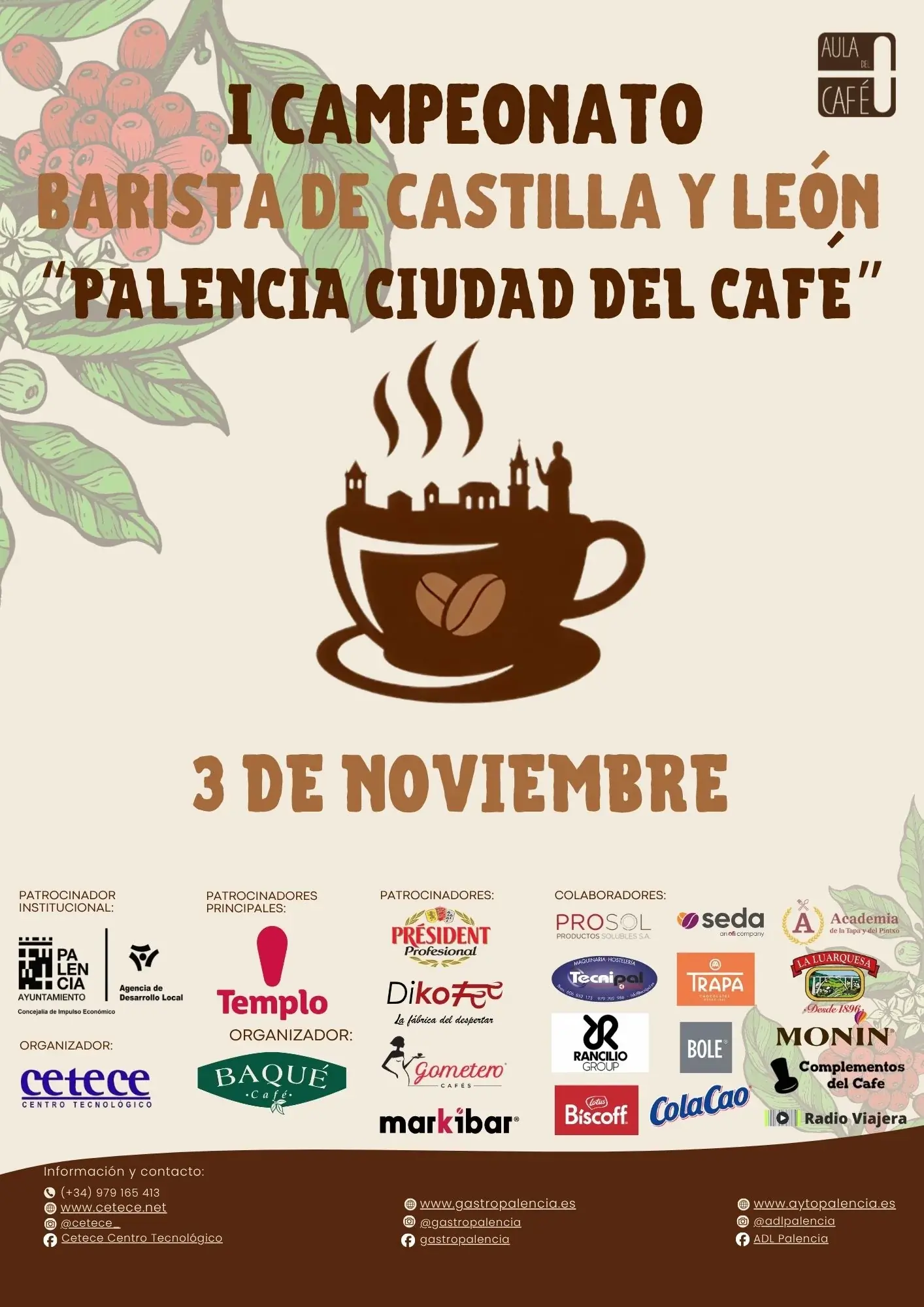 CETECE presenta en rueda de prensa el I Campeonato Barista de Castilla y León