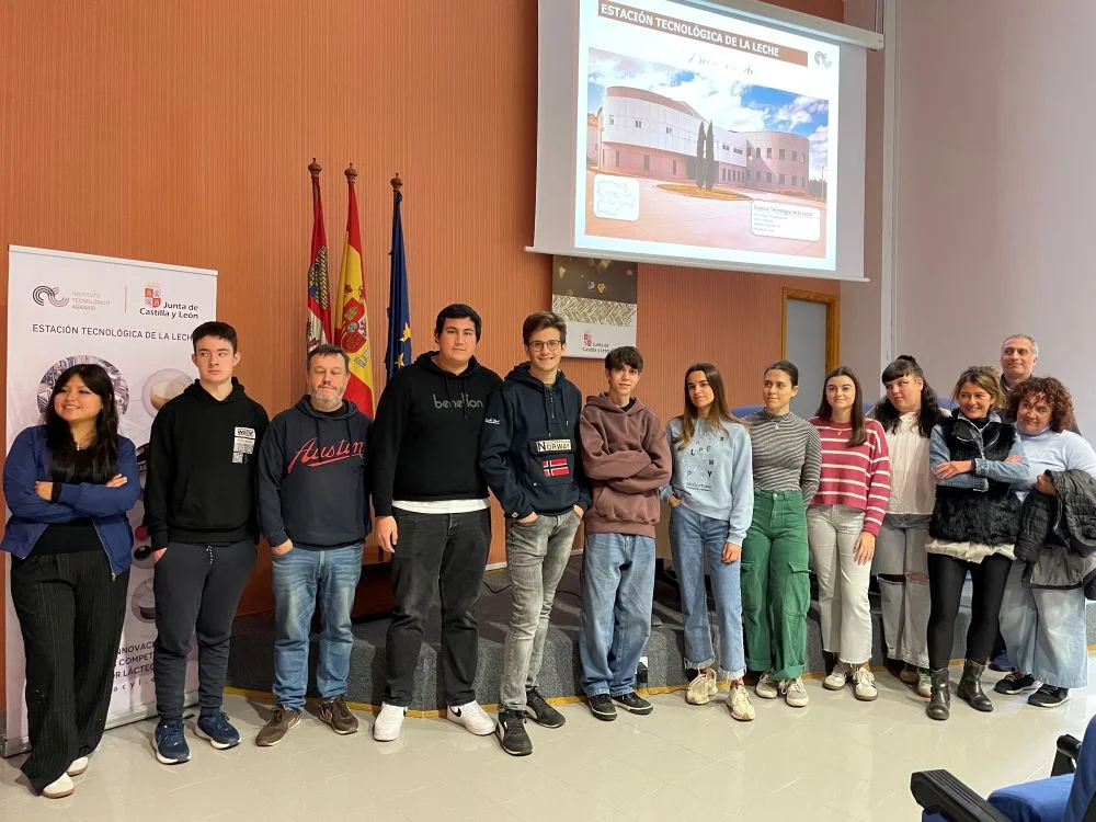 Visita a la Estación Tecnológica de la Leche y al Laboratorio Interprofesional Lácteo de Castilla y León