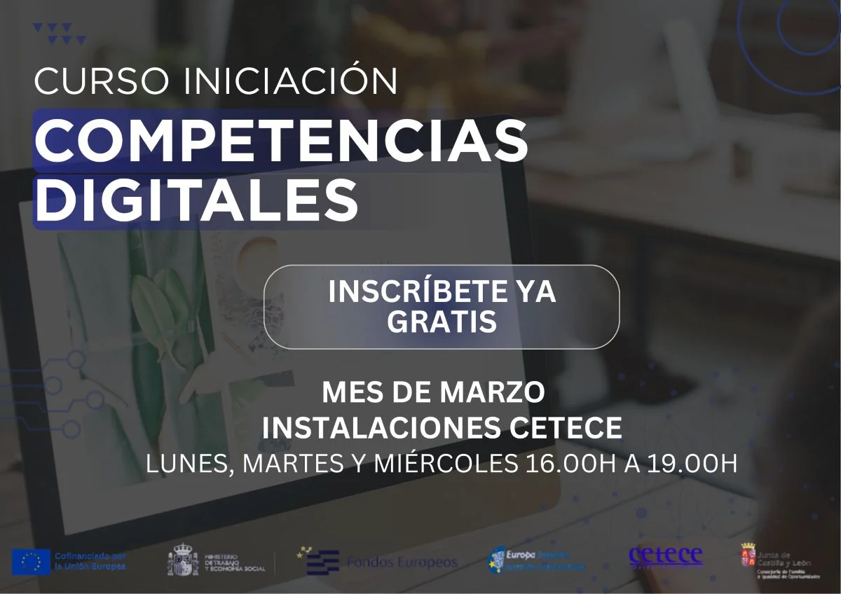 CURSO DE COMPETENCIAS DIGITALES NIVEL INICIACIÓN