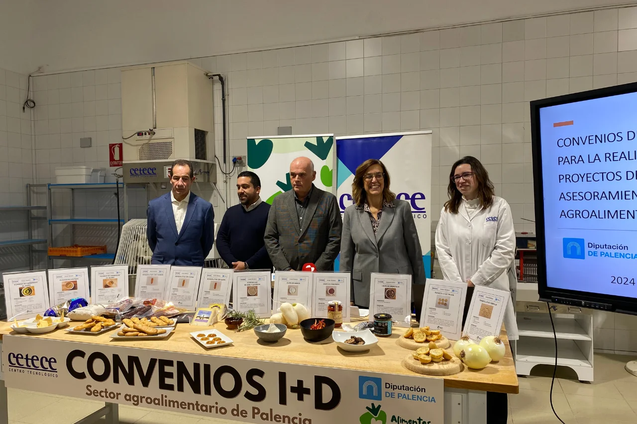 Presentamos los resultados de los convenios de I+D con la Diputación de Palencia: 28 nuevos productos y apoyo técnico a más de 20 empresas rurales