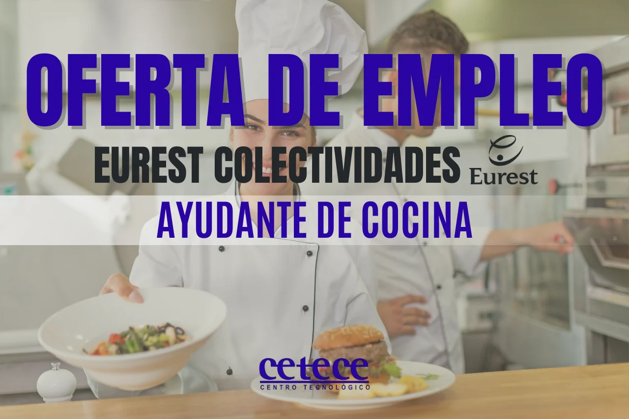 Oferta de empleo «ayudante de Cocina» Eurest