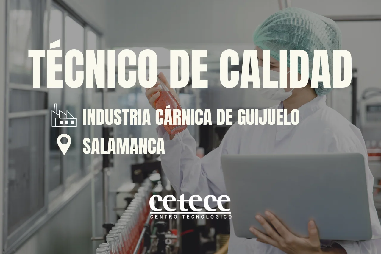 Técnico/a de Calidad – Industria Cárnica (Guijuelo, Salamanca)