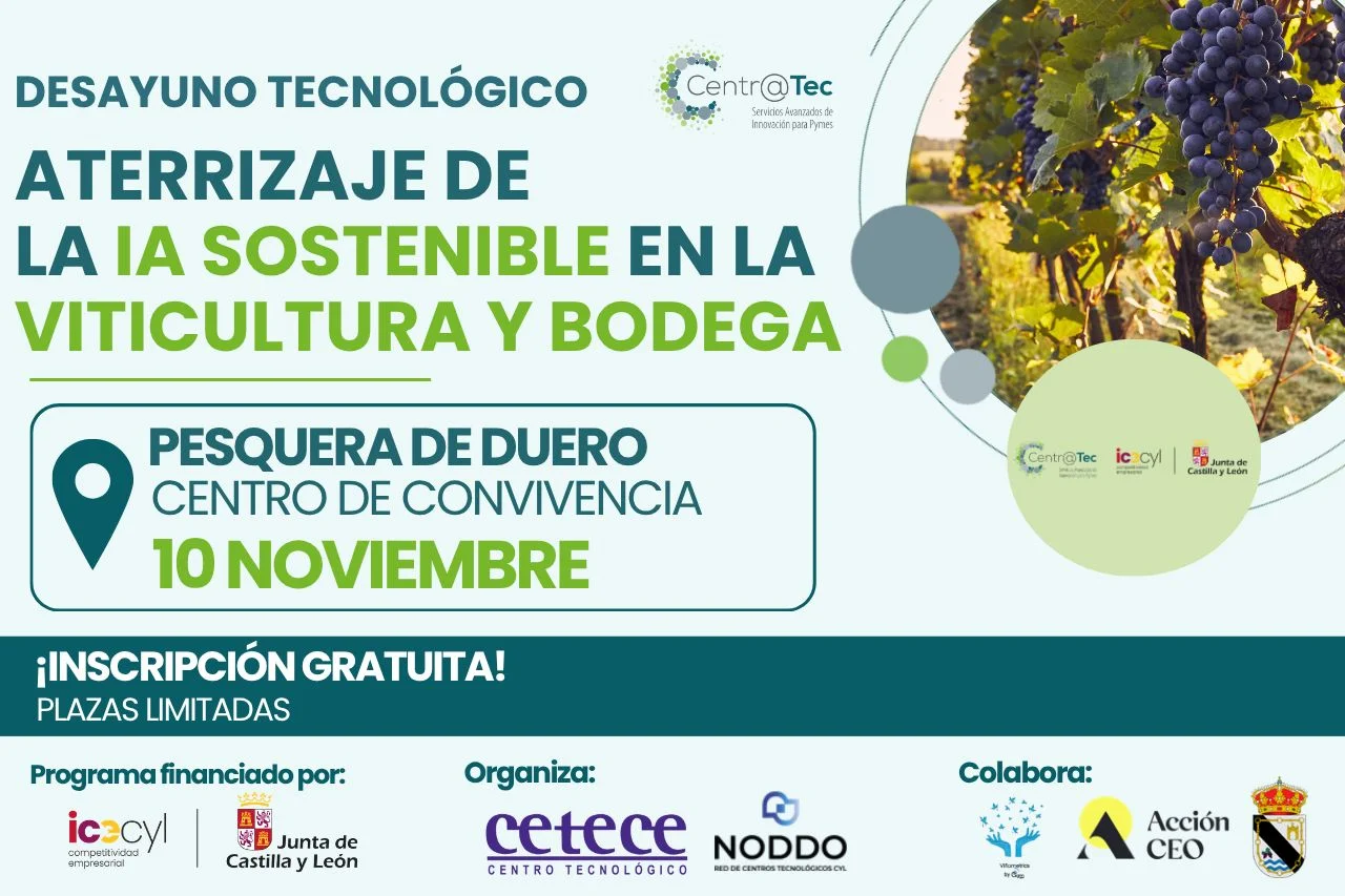 ATERRIZAJE DE LA IA SOSTENIBLE EN LA VITICULTURA Y BODEGA EN PESQUERA DE DUERO