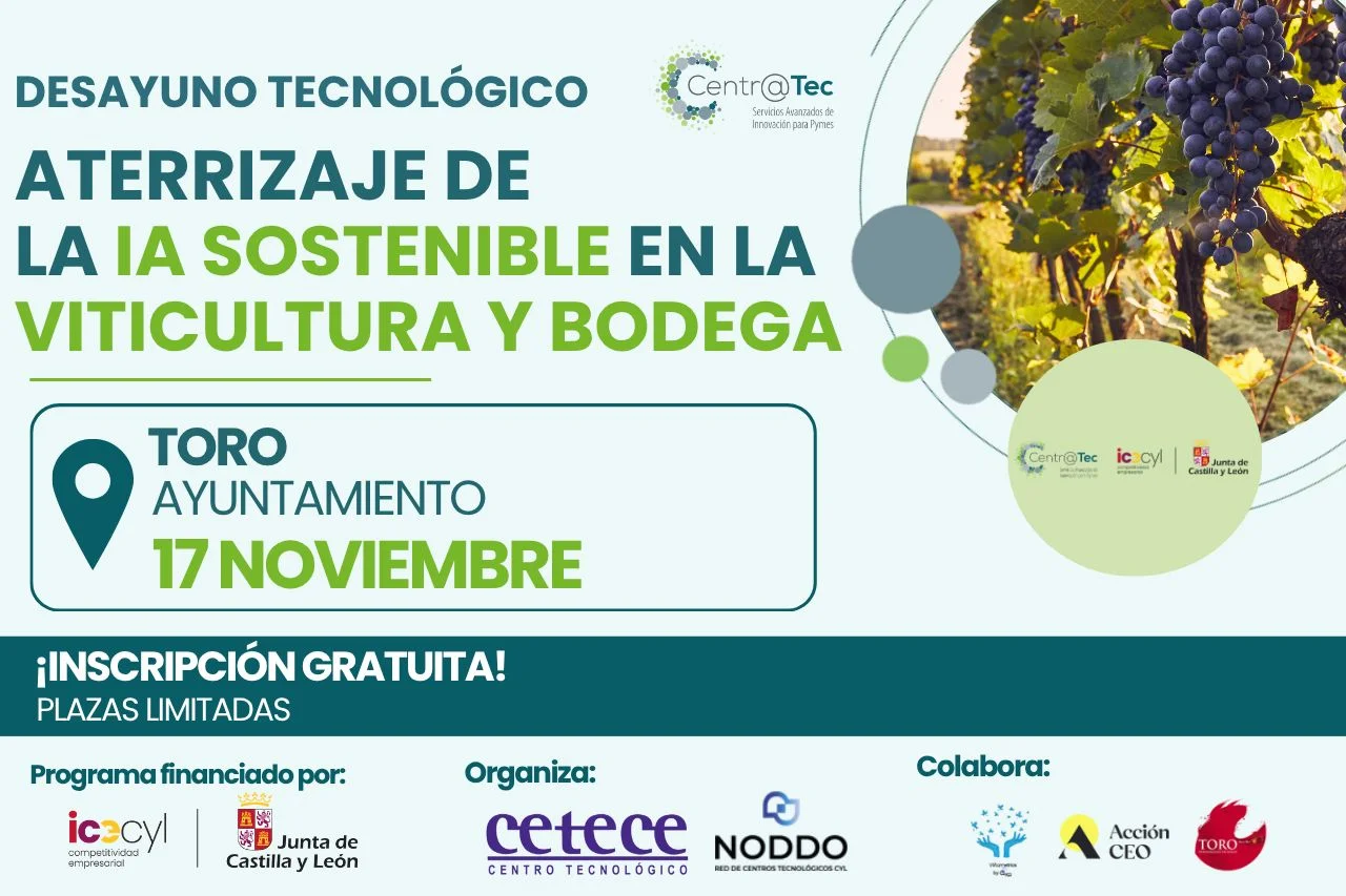ATERRIZAJE DE LA IA SOSTENIBLE EN LA VITICULTURA Y BODEGA EN TORO