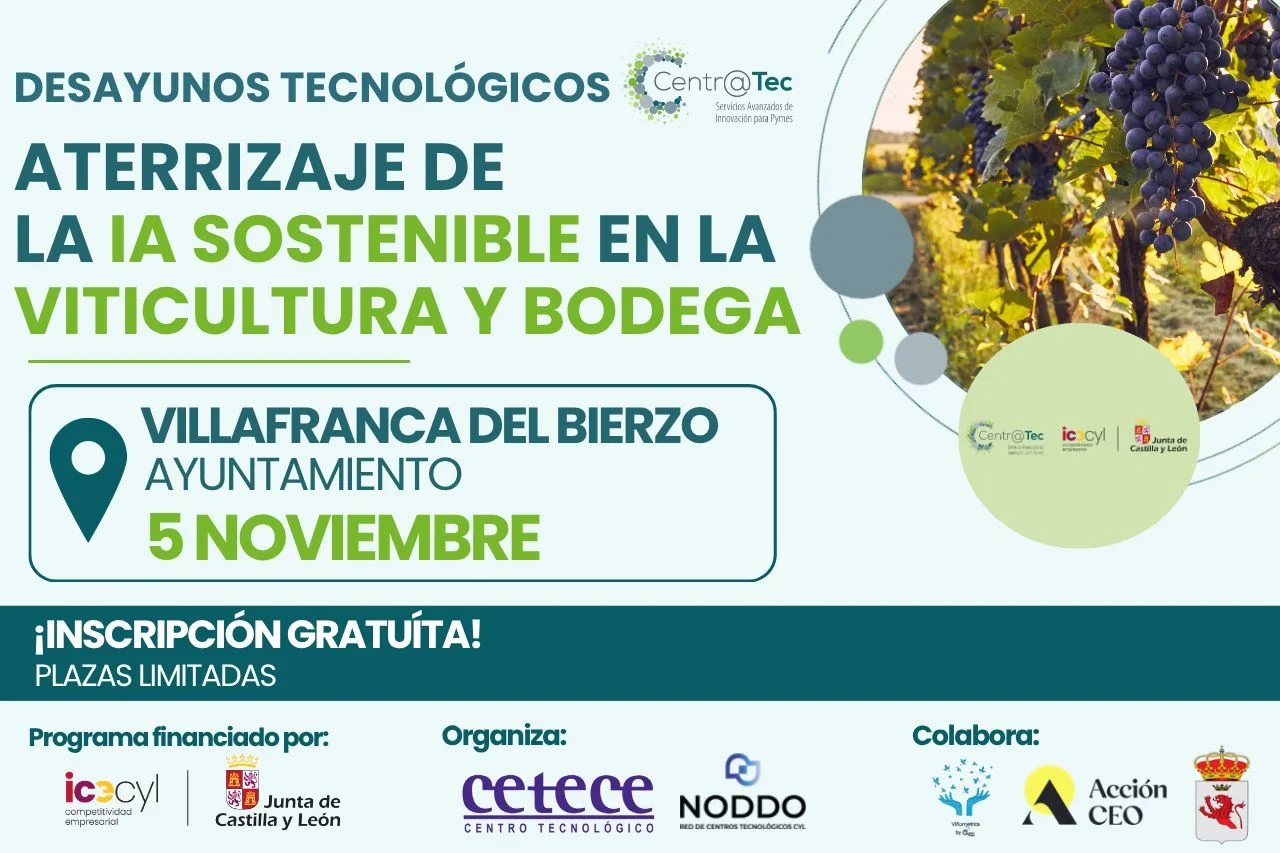 ATERRIZAJE DE LA IA SOSTENIBLE EN LA VITICULTURA Y BODEGA EN VILLAFRANCA DEL BIERZO